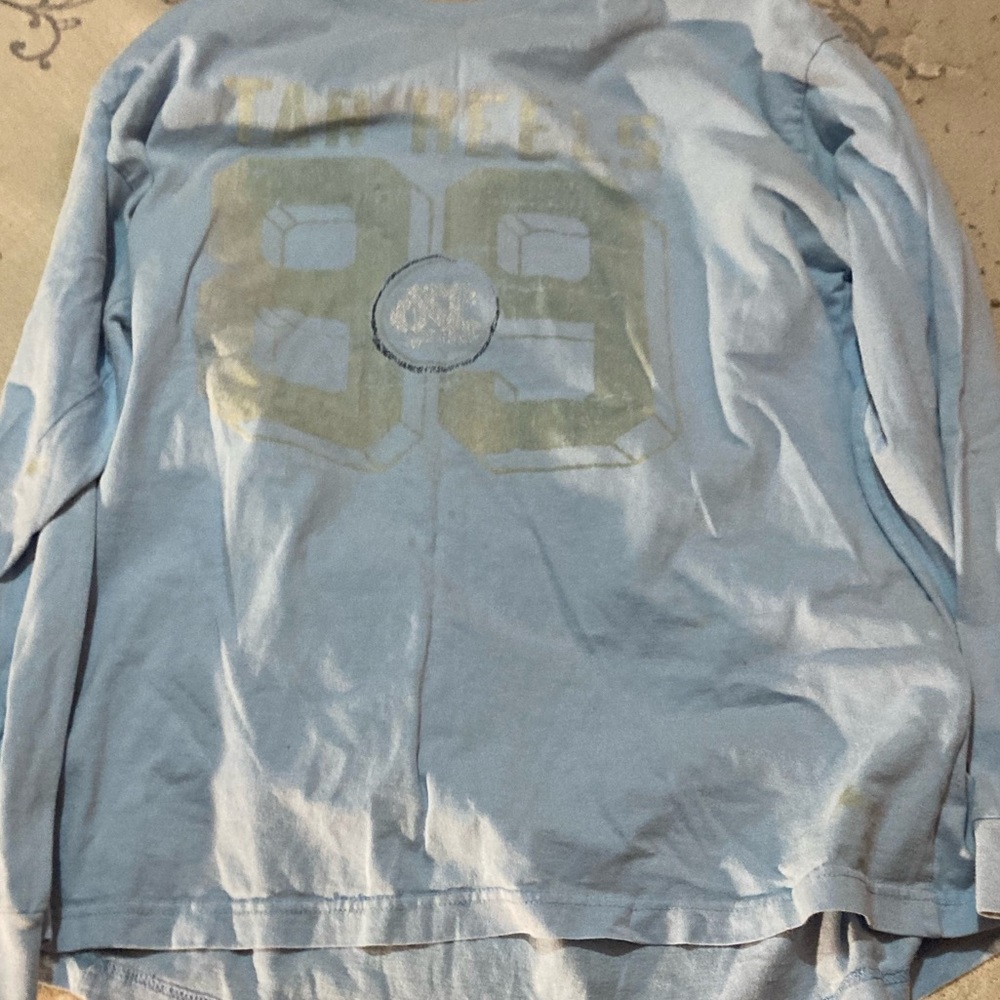 Long sleeve tar heels shirt